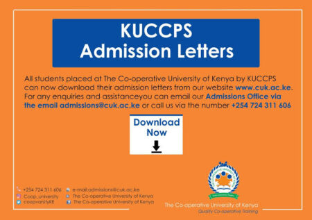 admission letter kuccps